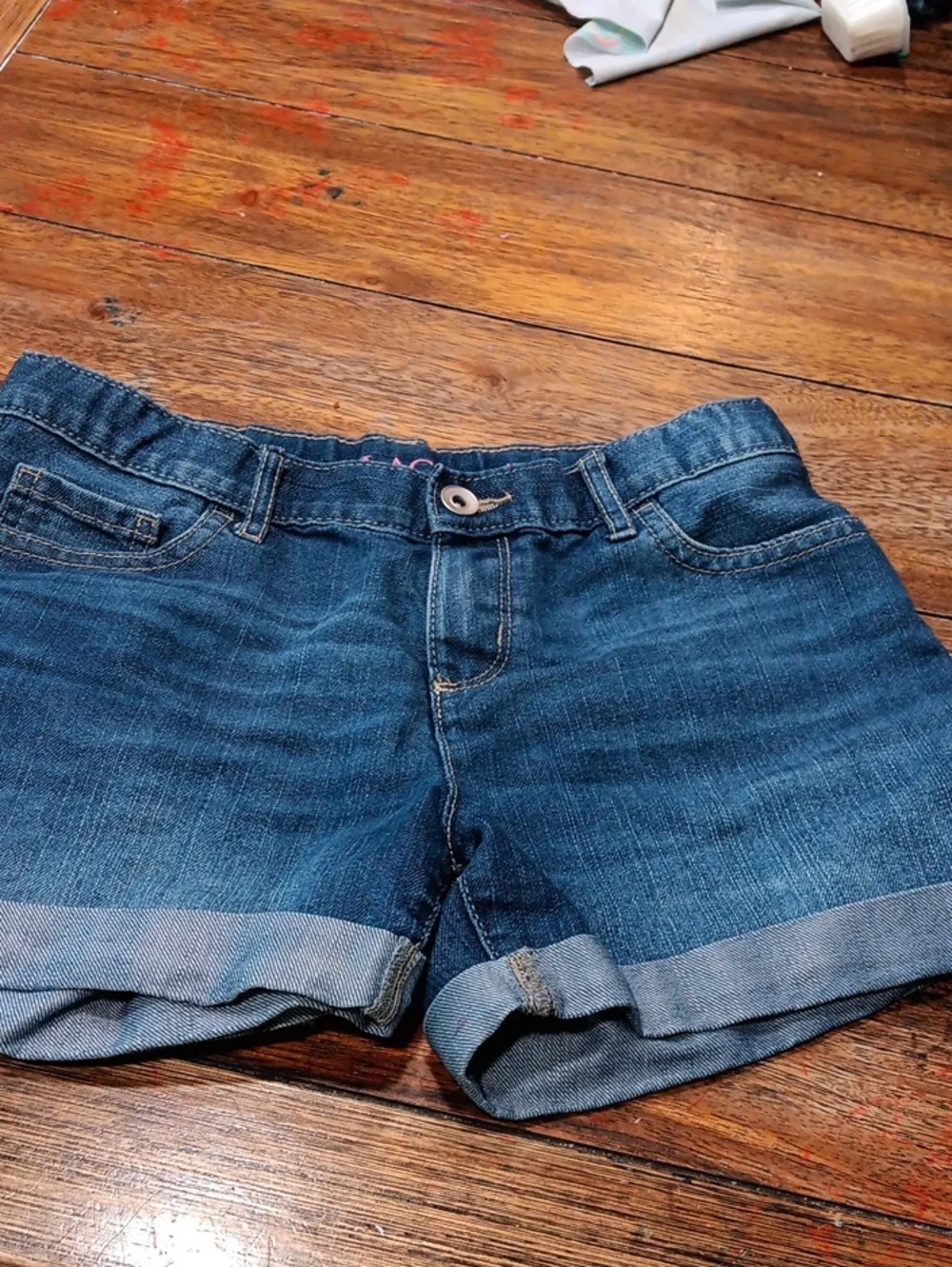 Childrens Place Girls Denim Shorts